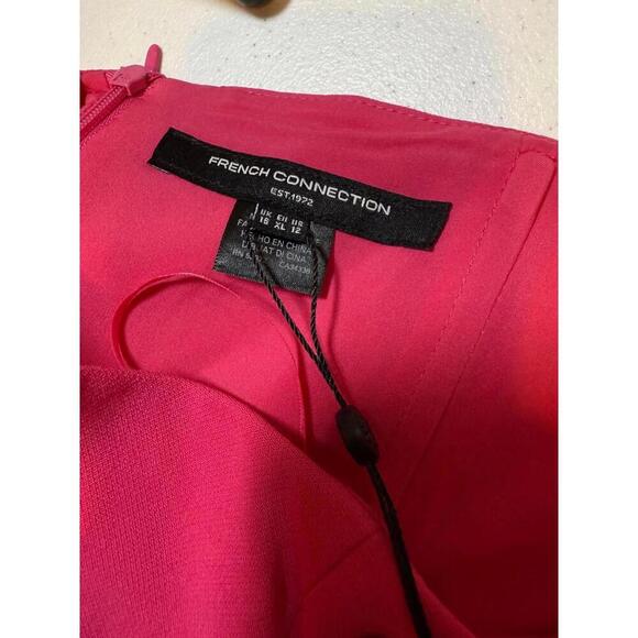 French Connection Raspberry Corset Top - Size 12 - Picture 3 of 4